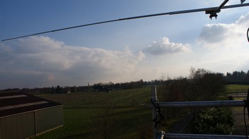 Uitzicht op de steiger